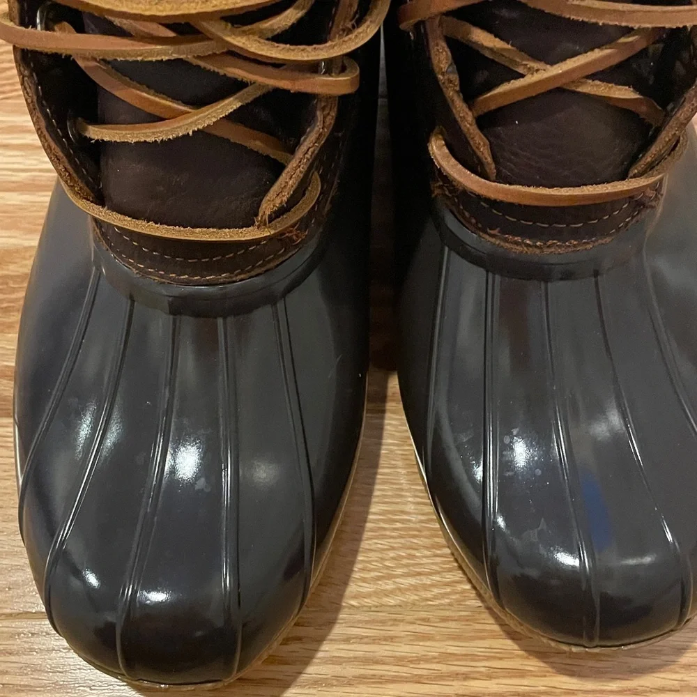 Sperry Waterproof Rubber Saltwater Duck Boots